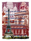 Paris France 6 Giclee Print by Victoria Hues