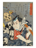 Nozarashi Gosuke Giclee Print by Kuniyoshi Utagawa