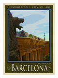 Barcelona Spain 6 Giclee Print by Anna Siena