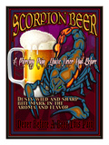 Scorpion Beer Giclee Print by Nomi Saki