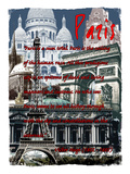 Paris France 4 Giclee Print by Victoria Hues