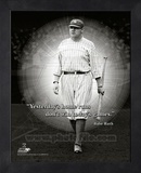 Babe Ruth ProQuote Framed Memorabilia