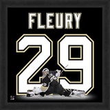 Marc-Andre Fleury, Penguins representation of the player's jersey Framed Memorabilia