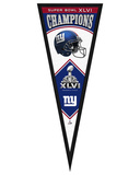New York Giants XLVI Championship Pennant Framed Memorabilia