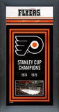 Philadelphia Flyers Framed Championship Banner Framed Memorabilia