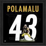 Troy Polamalu, Steelers photographic representation of the player's jersey Framed Memorabilia