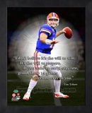 Tim Tebow ProQuote Framed Memorabilia