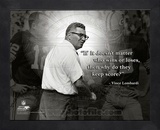Vince Lombardi ProQuote Framed Memorabilia