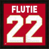 Doug Flutie, Boston College representation of the player's jersey Framed Memorabilia