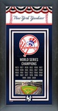 New York Yankees Framed Championship Banner Framed Memorabilia