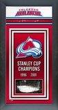 Colorado Avalanche Framed Championship Banner Framed Memorabilia