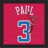 Chris Paul, Clippers  Representation of the player's jersey Framed Memorabilia