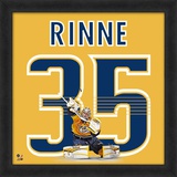 Pekka Rinne, Predators representation of the player's jersey Framed Memorabilia