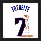 Jimmer Fredette, Kings representation of the player's jersey Framed Memorabilia