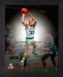 Larry Bird ProQuote Framed Memorabilia