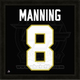 Archie Manning, Saints representation of the player's jersey Framed Memorabilia
