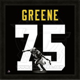 Joe Greene, Steelers representation of the player's jersey Framed Memorabilia