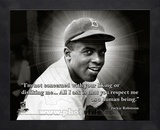 Jackie Robinson, Brooklyn Dodgers, ProQuote Framed Memorabilia