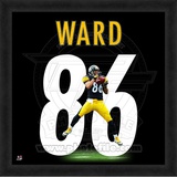 Hines Ward, Steelers representation of the player's jersey Framed Memorabilia