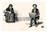 On the Sidewalks of New York Photo by Charles Dana Gibson