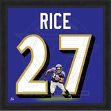 Ray Rice, Ravens photographic representation of the player's jersey Framed Memorabilia
