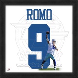 Tony Romo, Cowboys photographic representation of the player's jersey Framed Memorabilia