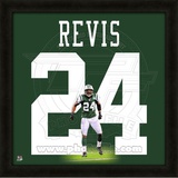 Darrelle Revis, Jets representation of the player's jersey Framed Memorabilia