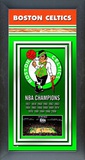 Boston Celtics Framed Championship Banner Framed Memorabilia