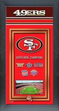 San Francisco 49ers Framed Championship Banner Framed Memorabilia