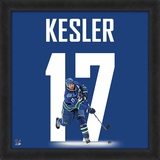 Ryan Kesler, Canucks representation of the player's jersey Framed Memorabilia