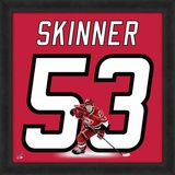 Jeff Skinner, Hurricanes representation of the player's jersey Framed Memorabilia