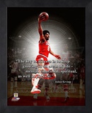 Julius Erving ProQuote Framed Memorabilia