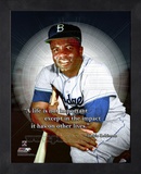 Jackie Robinson ProQuote Framed Memorabilia