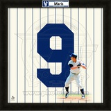 Roger Maris, Yankees representation of the player's jersey Framed Memorabilia