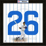 Billy Williams, Cubs representation of the player's jersey Framed Memorabilia