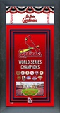St. Louis Cardinals Framed Championship Banner Framed Memorabilia