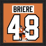 Daniel Briere, Flyers representation of the player's jersey Framed Memorabilia