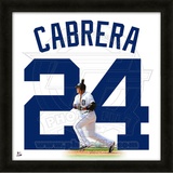Miguel Cabrera, Tigers representation of the player's jersey Framed Memorabilia