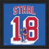 Marc Staal, Rangers photographic representation of the player's jersey Framed Memorabilia
