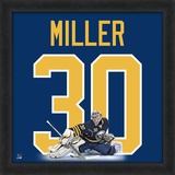 Ryan Miller, Sabres photographic representation of the player's jersey Framed Memorabilia