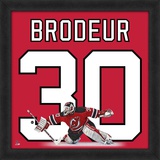 Martin Brodeur, Devils photographic representation of the player's jersey Framed Memorabilia