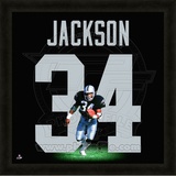 Bo Jackson, Raiders representation of the player's jersey Framed Memorabilia