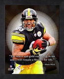 Hines Ward ProQuote Framed Memorabilia