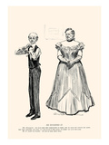 He Doubted It Posters by Charles Dana Gibson
