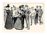 Some Professional People Poster by Charles Dana Gibson