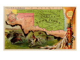 Oklahoma Posters par  Arbuckle Brothers