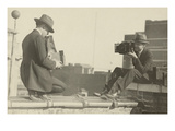 High Up Cameramen Shoot Each Other Prints