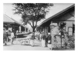 Plague Hospital in Bombay India Print