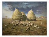 Haystacks; Autumn 1874 Photo by Jean-François Millet