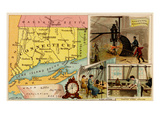 Connecticut Affiches par  Arbuckle Brothers